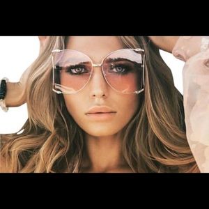 Authentic oversized Gucci shades